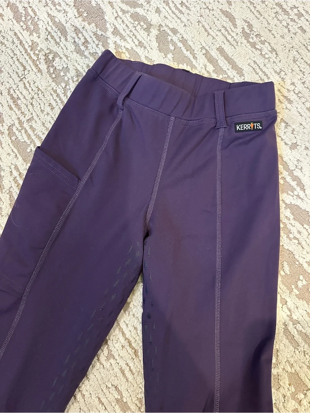 Kerrits Purple Children’s Riding breeches size medium